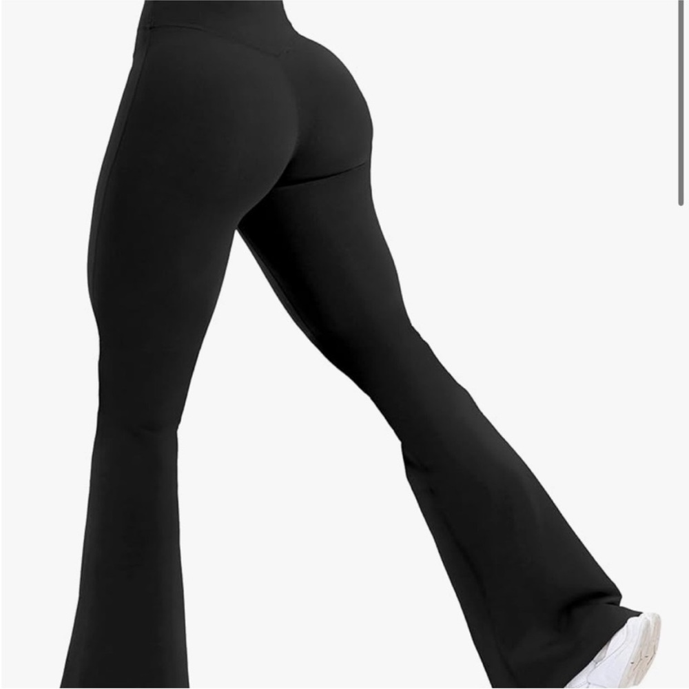 Amazon Women's Black Flare Pants